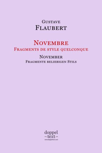 Novembre / November – zweisprachig Französisch-Deutsch / Edition bilingue français-allemand